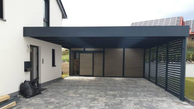 Installation de carports en aluminium pour une ou deux voitures à Évenos 83330