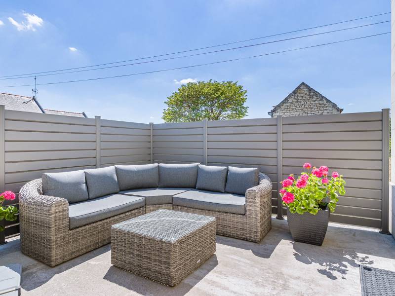 pose d'une cloture persienne pas chere haut de gamme 83