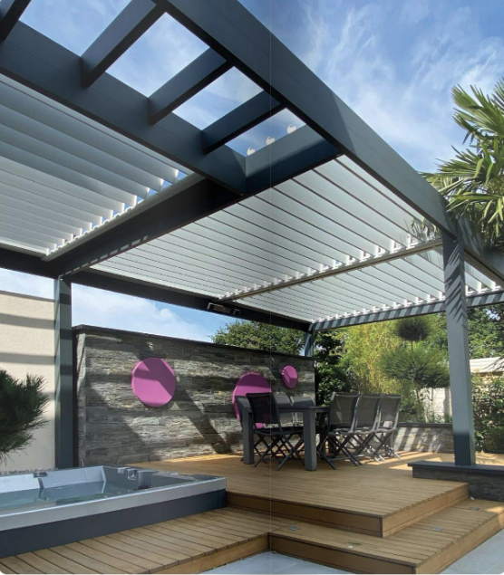 pose pergola bioclimatique à la Seyne sur mer 83 